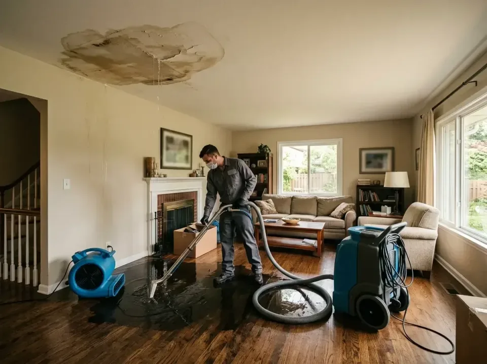 attic-pipe-burst-ceiling-drip-008 — frequently asked questions, Water Damage Restoration & Carpet Care in Beckley, WV